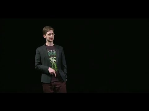 Silverberg during his TEDx talk