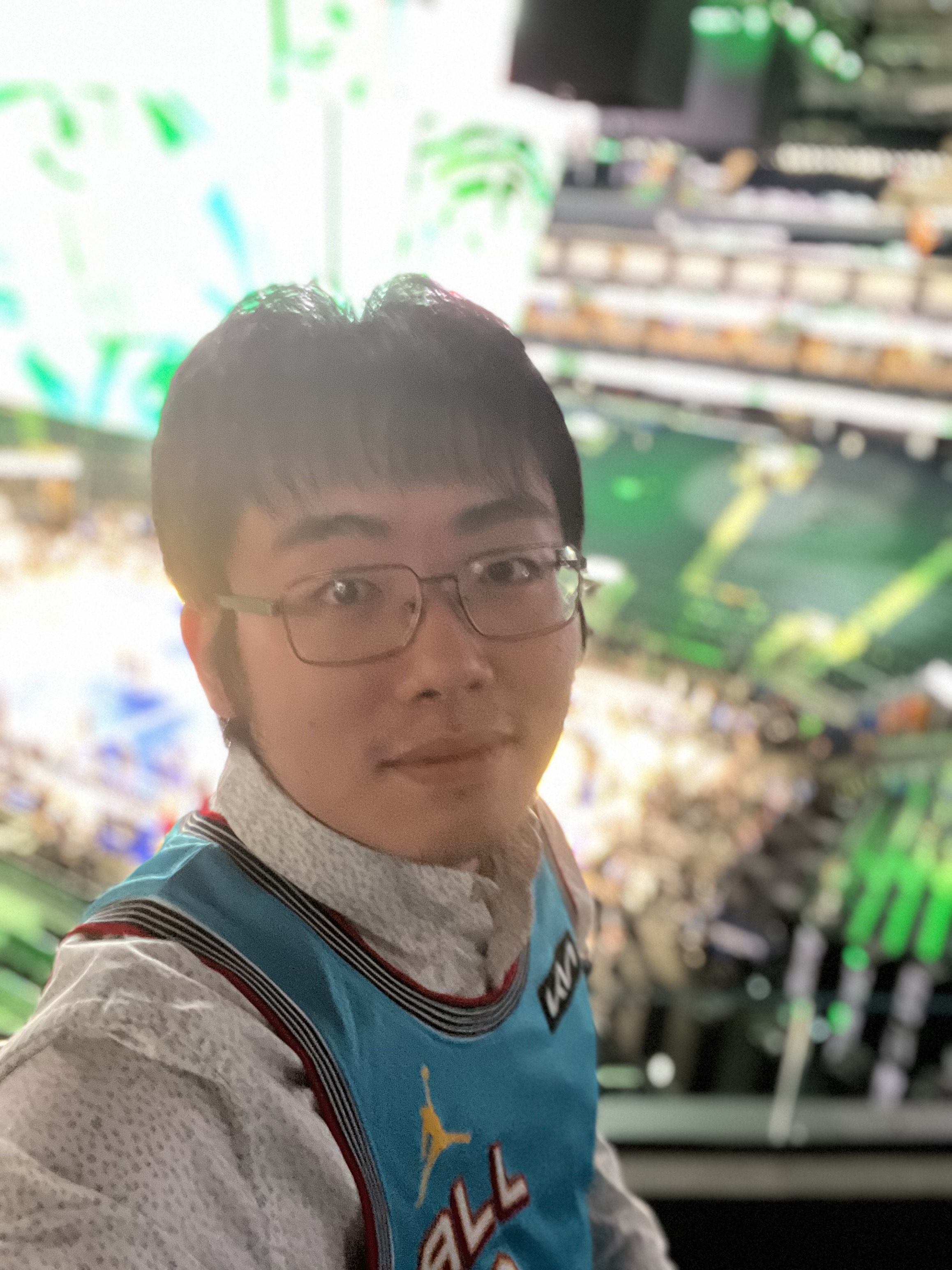 me at the All-Star game court me at the All-Star game court