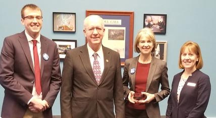 Biophysical Society and Congressman Foster host  Jennifer Doudna for CRISPR-101 Briefing